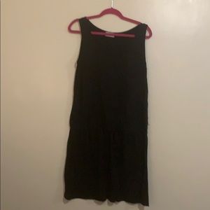 Black tank dress